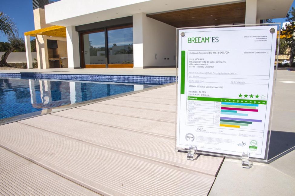 Villa Moraira DICAM Certificado