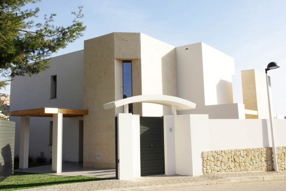 Villa Moraira DICAM Fachada